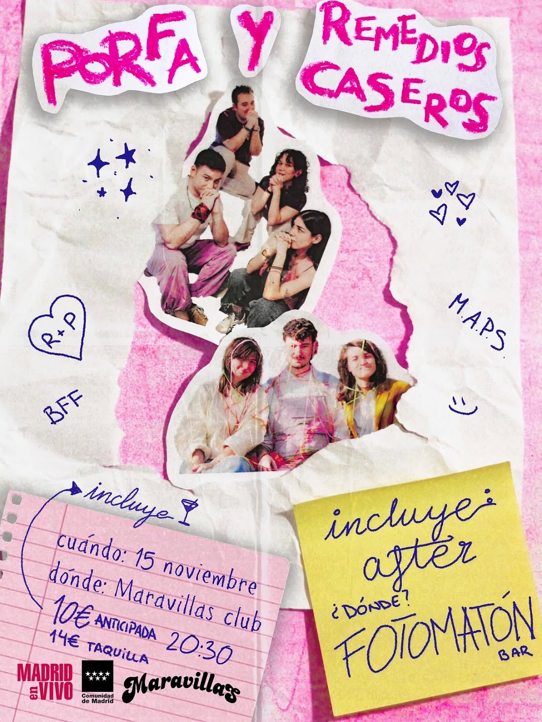 porfa vs Remedios Caseros: una noche inolvidable en la Sala Maravillas