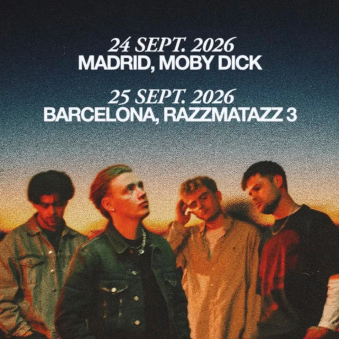 Los británicos Only The Poets vuelven a España con su tour europeo AND I’D DO IT AGAIN